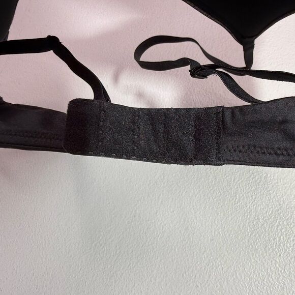 Calvin Klein Black Padded Underwire Bra Women’s Size Small Adjustable Straps - Picture 5 of 6